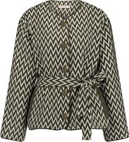 Blazer Azra Zig Zag Groen