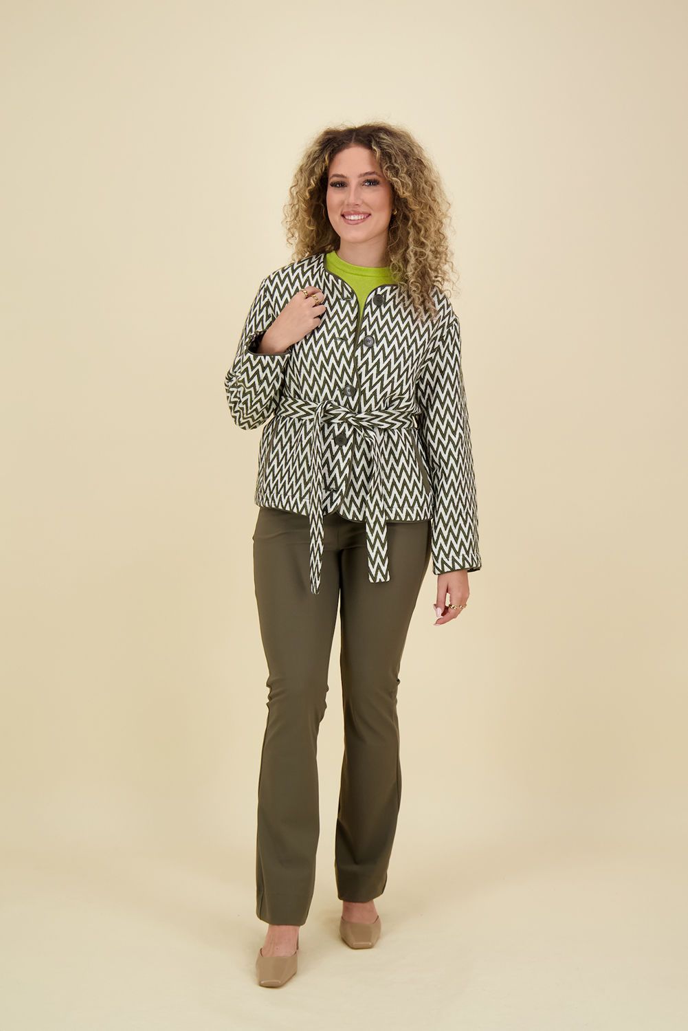 Studio Anneloes Blazer Azra Groen