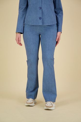 Studio Anneloes Broek Flair Jeans Blauw