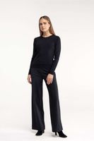 Lexie bonded trousers Zwart