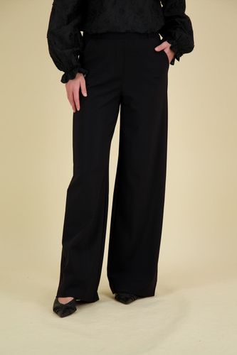 Studio Anneloes Lexie bonded trousers Zwart