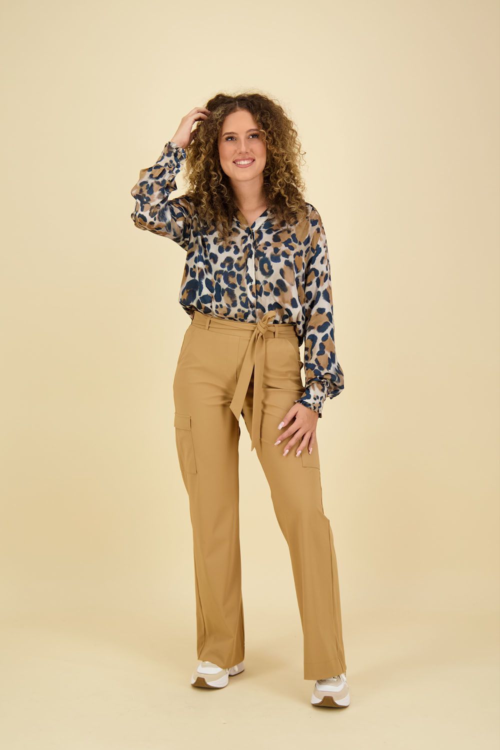 Studio Anneloes Broek Marilou  Cargo Bruin