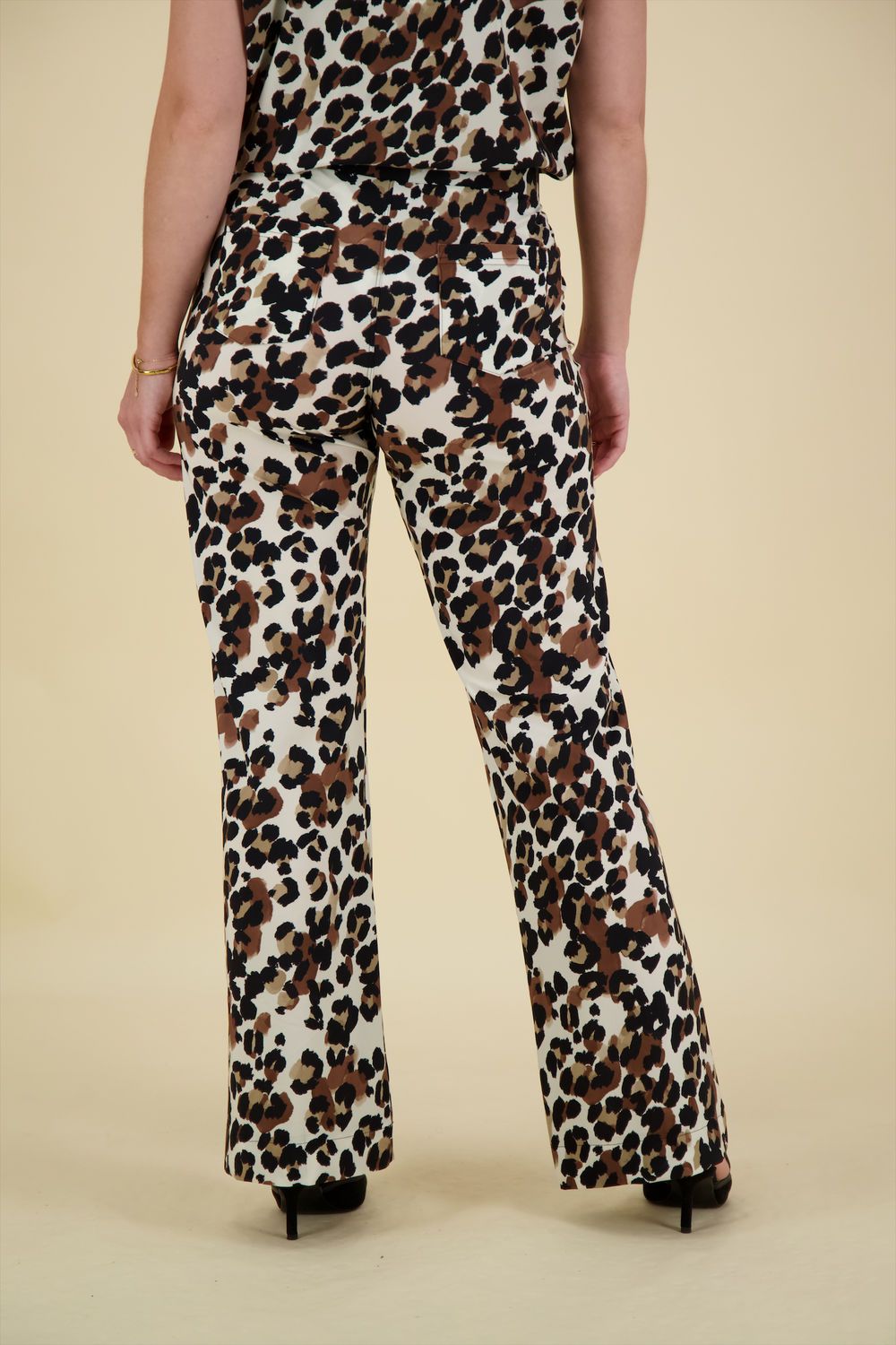 Studio Anneloes Broek Marinda Leopard Bruin