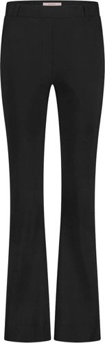 Studio Anneloes Flair bonded trousers Zwart