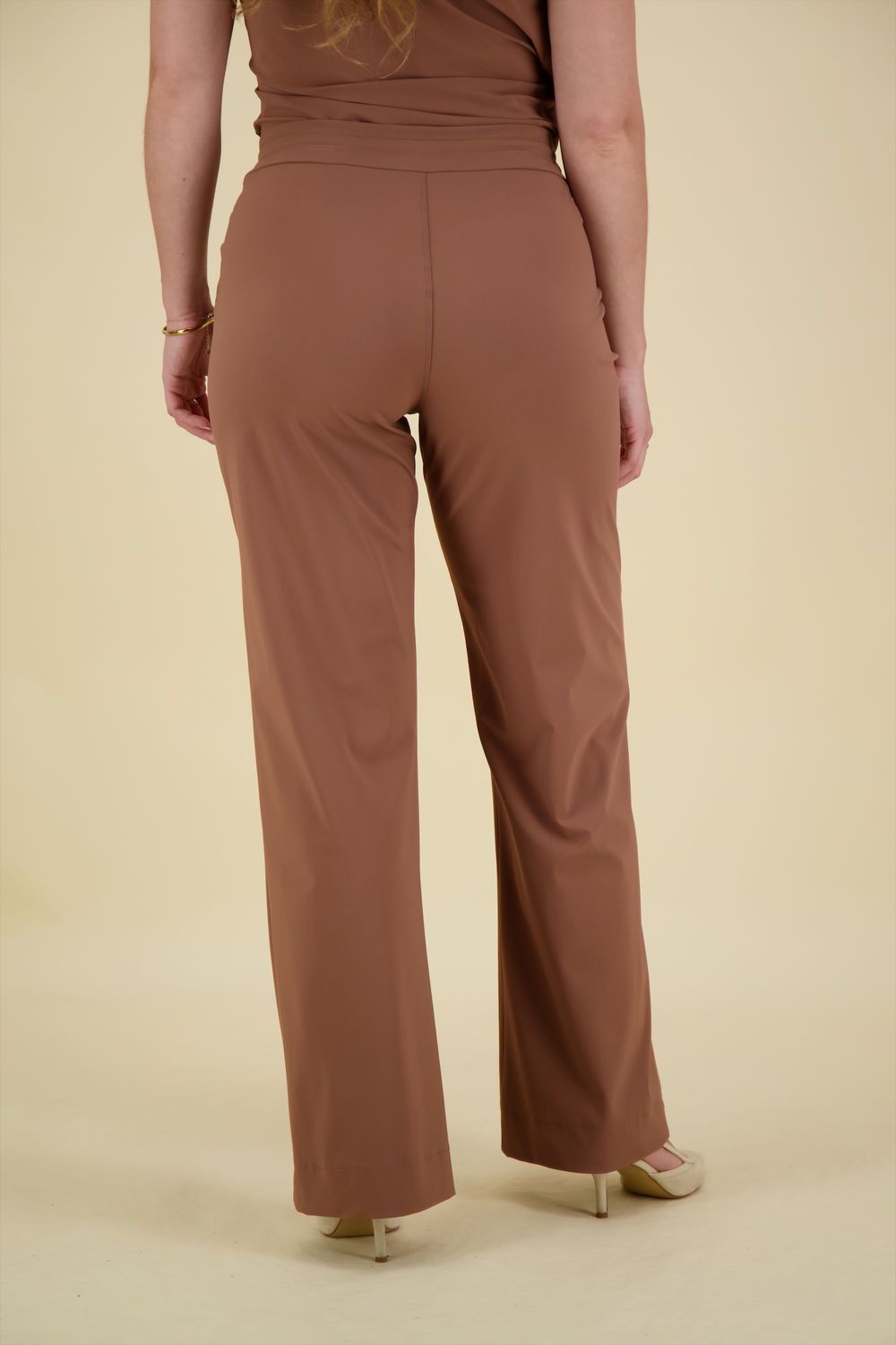 Studio Anneloes Pantalon Abigail Bruin