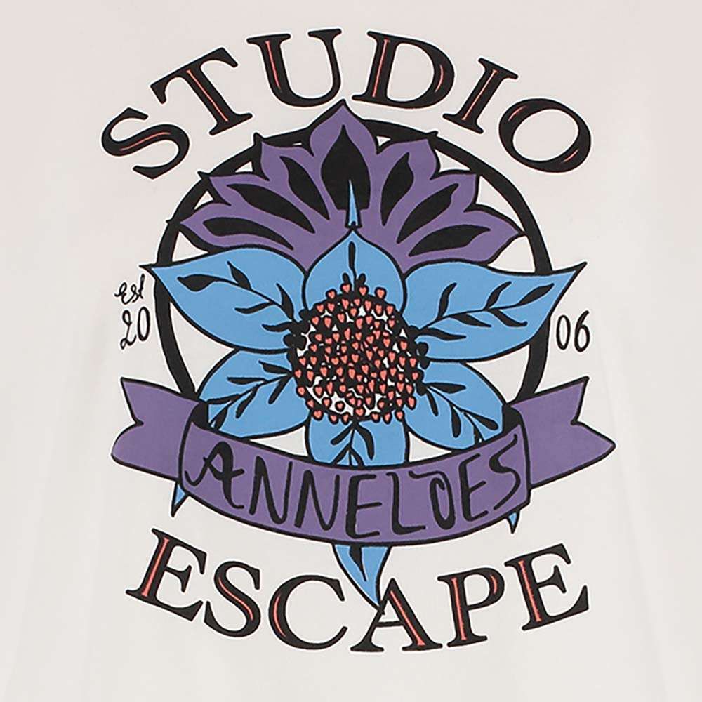 Studio Anneloes T-Shirt Klaasje Gebroken Wit