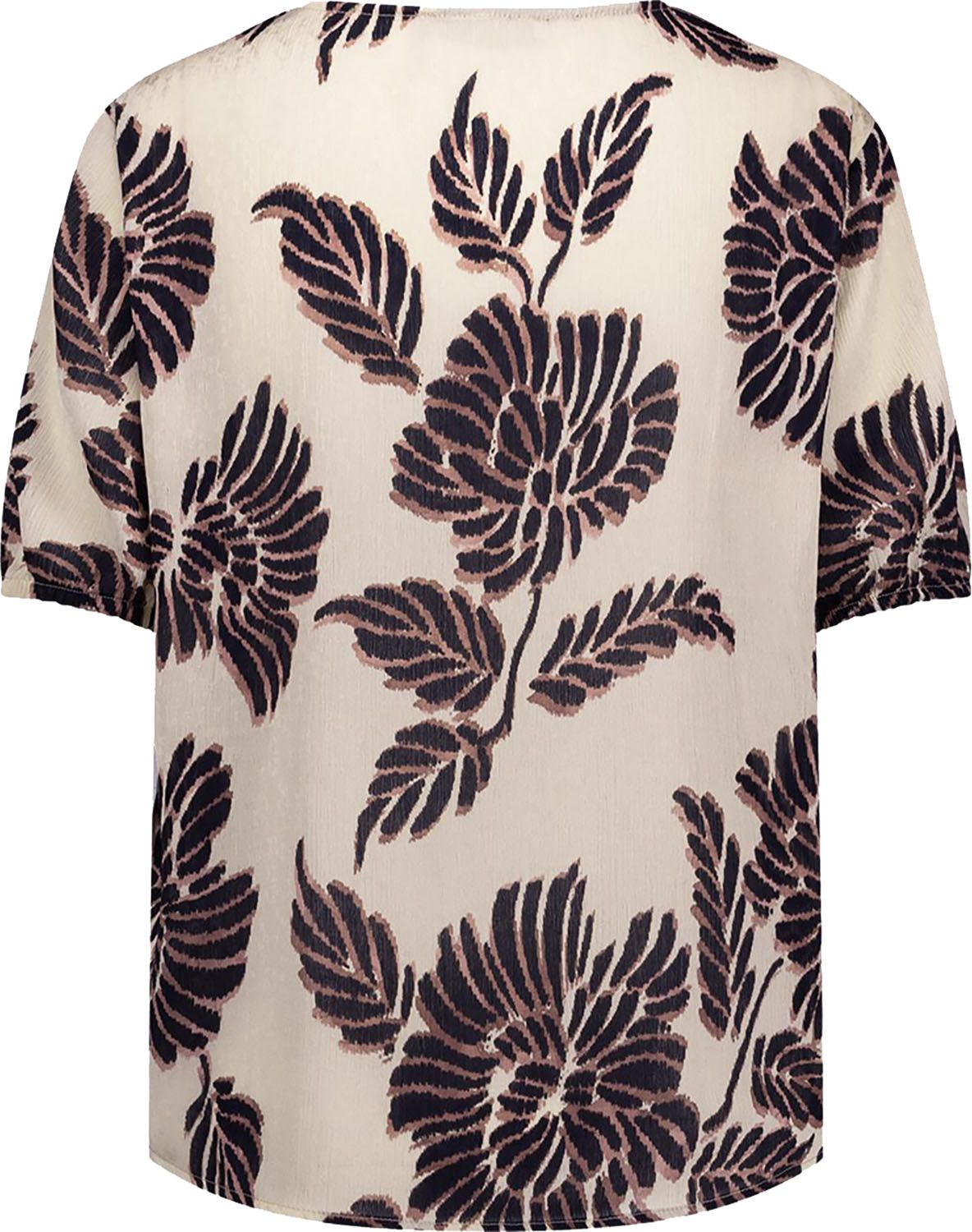 Studio Anneloes Top Maite Flower Crepe Bruin