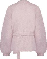 Marcie boucle cardigan Roze