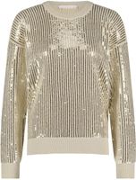 Pullover Shelby Sequins  Wit