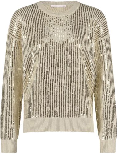 Studio Anneloes Pullover Shelby Sequins  Wit