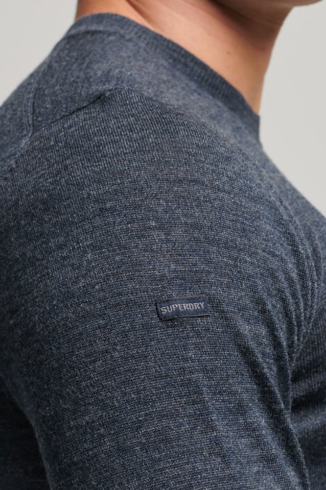 Superdry Trui Crew Donkerblauw Superdry Trui Crew Donkerblauw