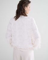 Blouse Fringe Fluffy Wit