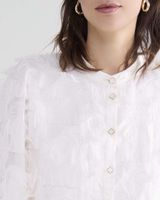 Blouse Fringe Fluffy Wit