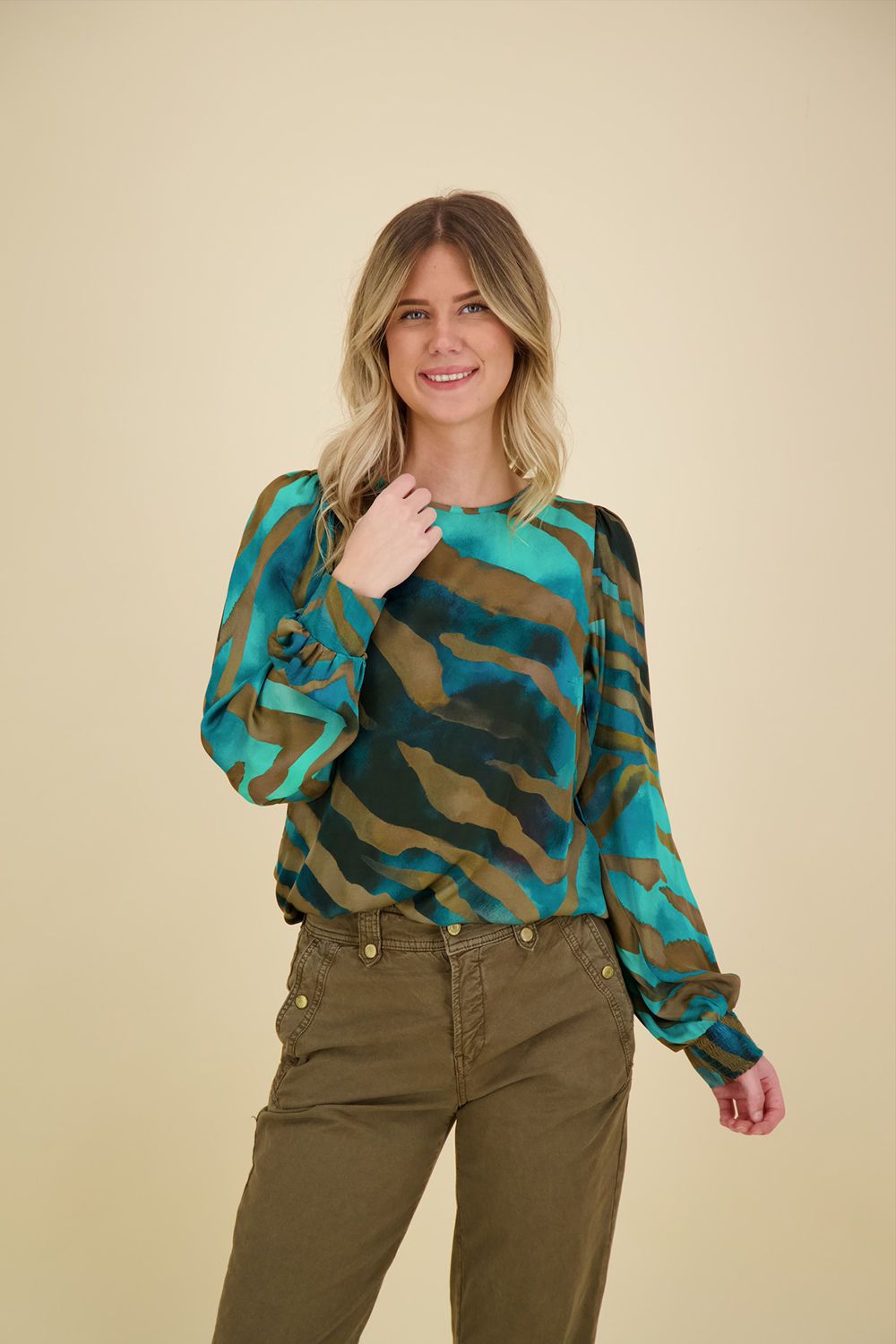 Summum Blouse Groen