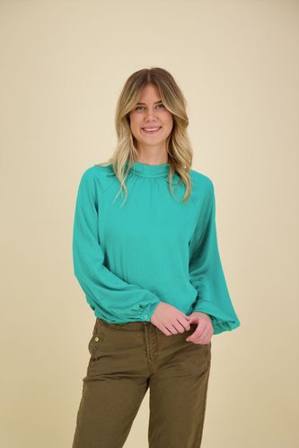 Summum Top high neck Groen