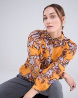 Blouse Spicy Print Geel