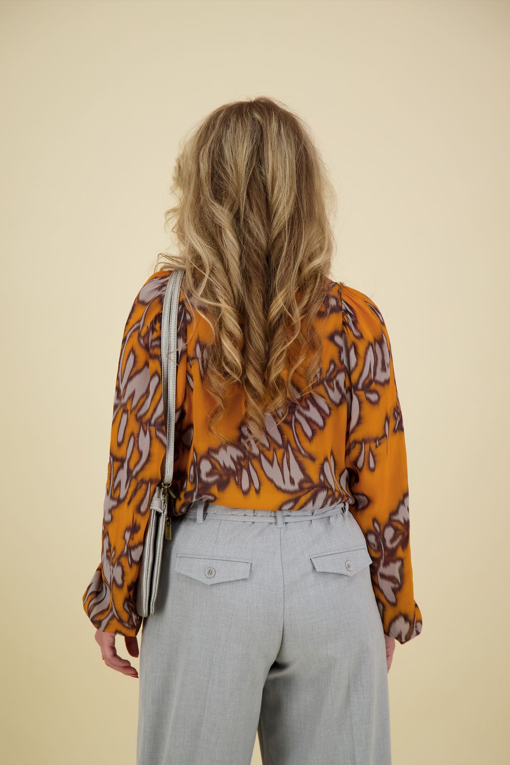 Summum Blouse Spicy Print Geel