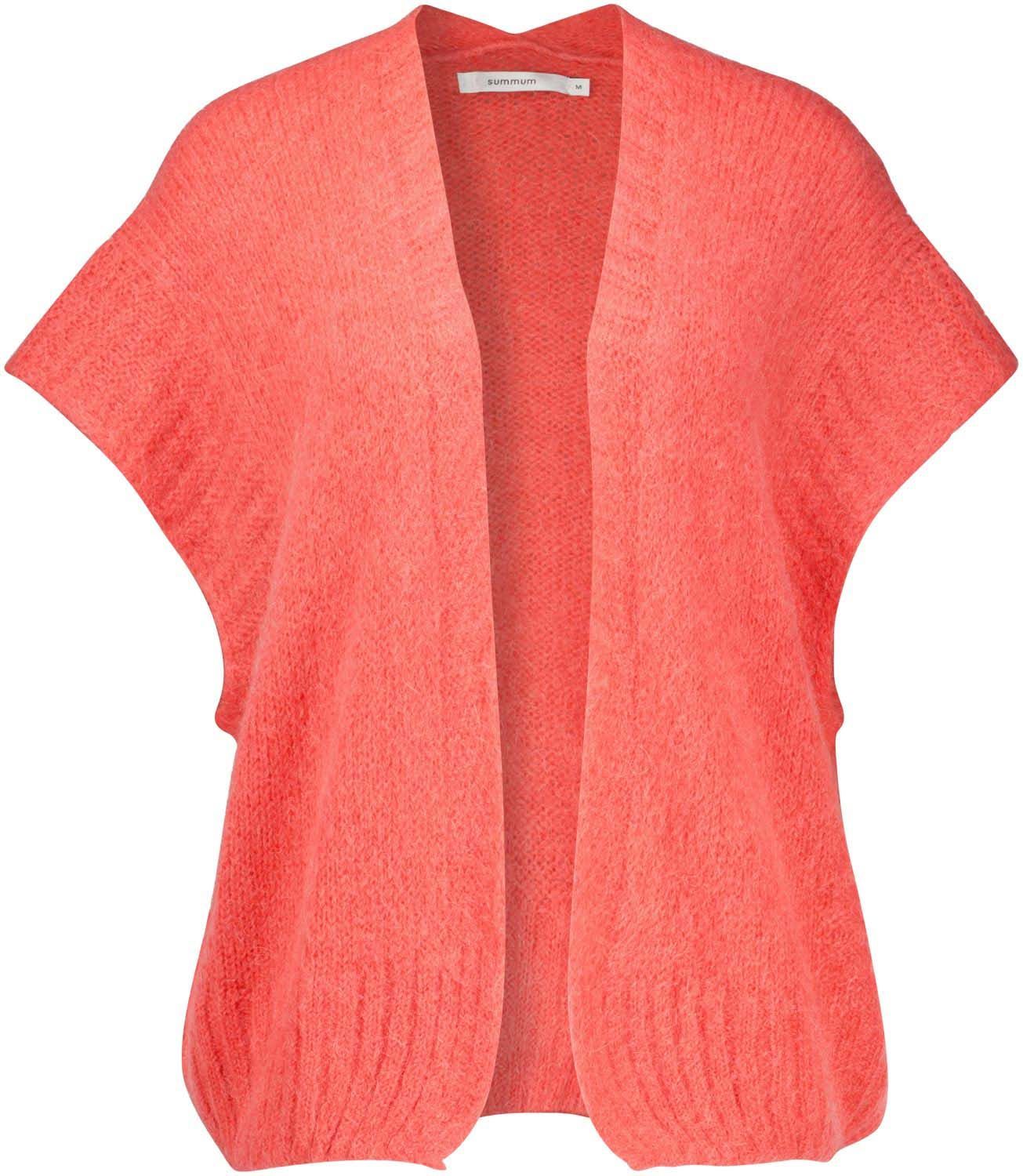 Summum Mouwloos Open Vest Roze