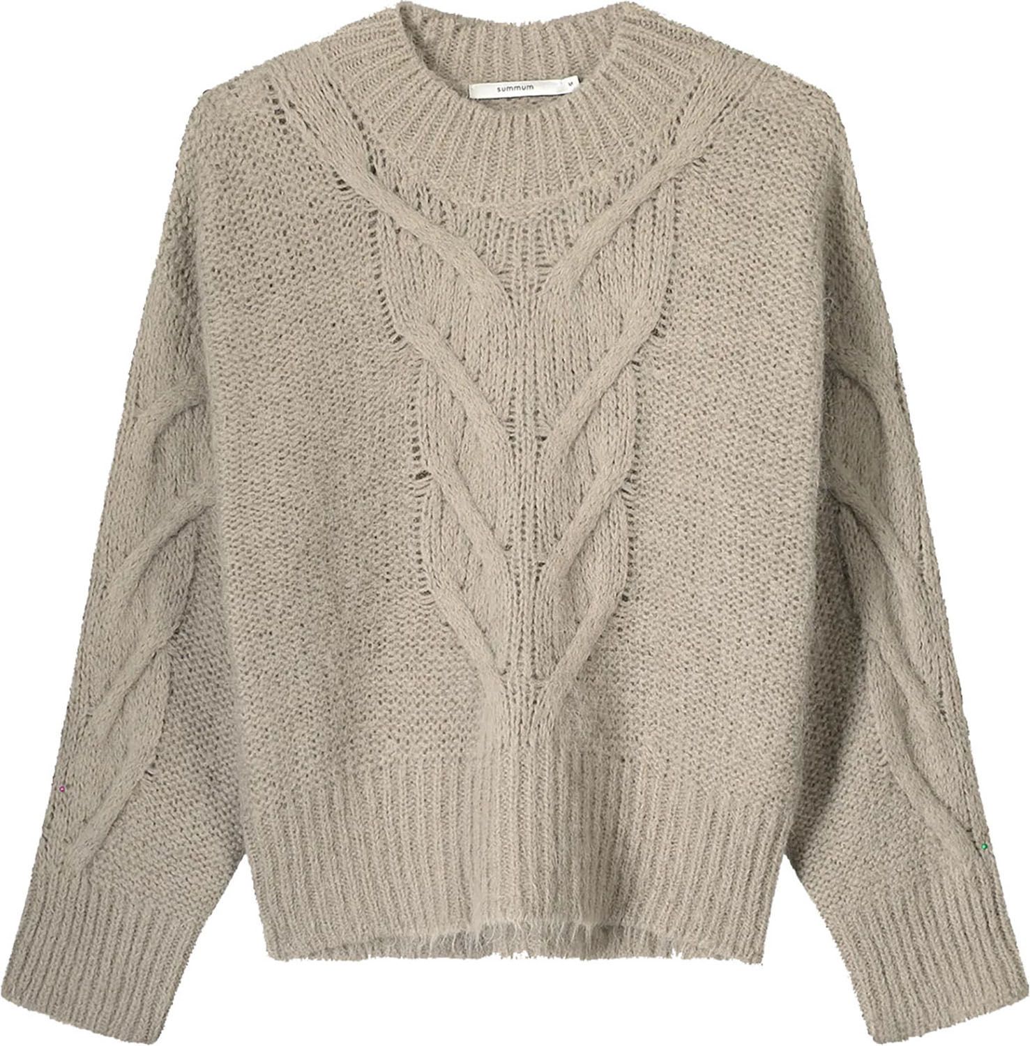 Summum Sweater Big Cable Bruin