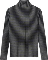 Top Rib Stripe Blauw