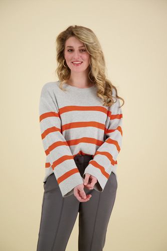 Summum Striped Sweater Soft Wit