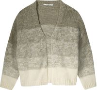 Degrade cardigan brushed alpaca blend knit Bruin