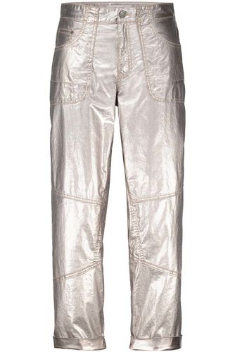 Summum Pantalon Foil Coated Twill Wit