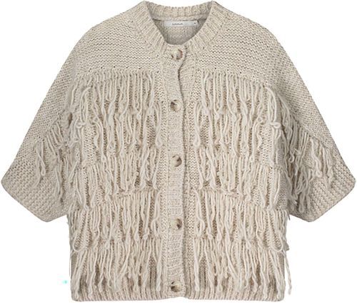 Summum Vest Fringe Wit