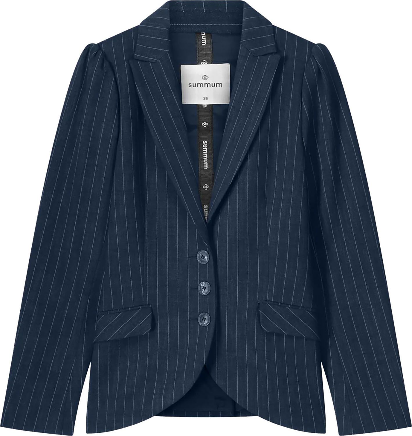 Blazer Punto Vintage Streep Blauw