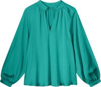 Top high neck Groen