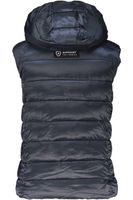 Gewateerde fuji bodywarmer Blauw