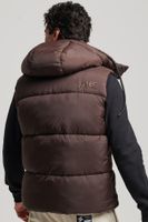 touchline short padded gilet Bruin