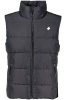 sports puffer gilet Zwart