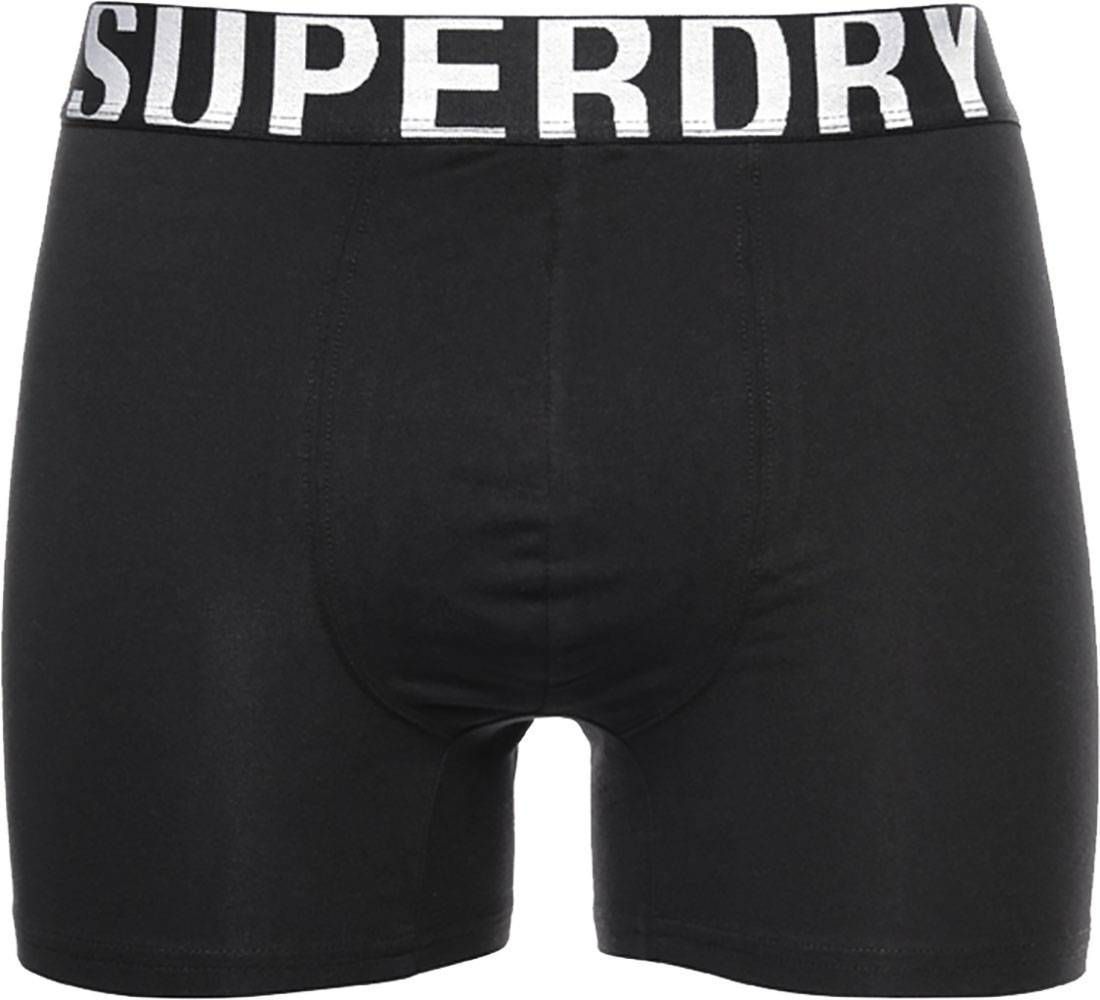 Superdry Boxer 2-Pack Zwart