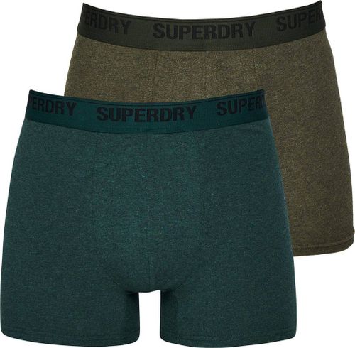 Superdry boxer double pack Groen