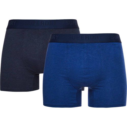 Superdry boxer double pack noos Blauw