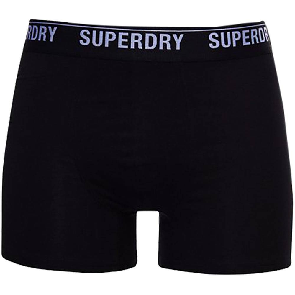 Superdry Boxers 3-Pack Zwart