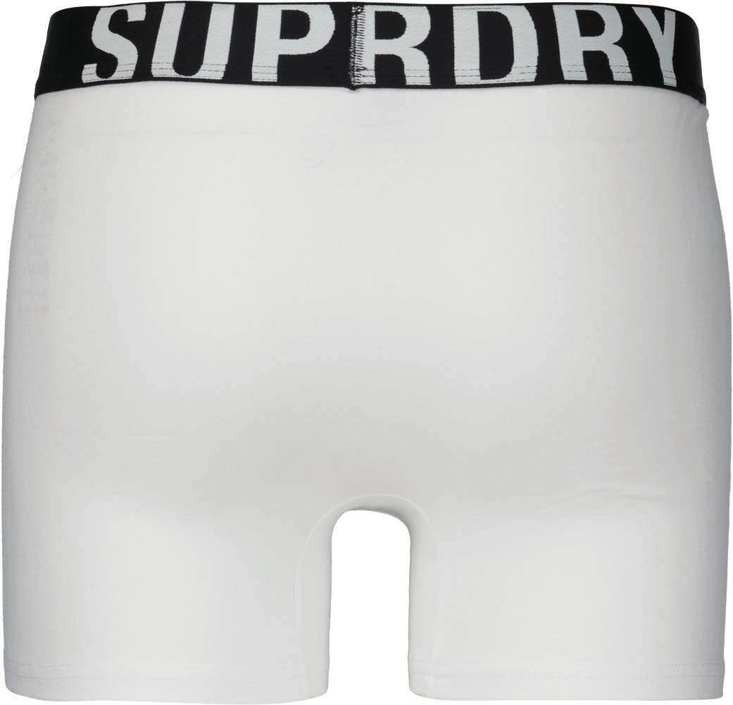 Superdry Boxers Duopak Wit 