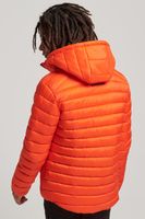 hooded fuij sport puffer Oranje