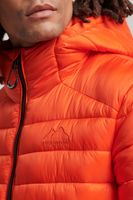 hooded fuij sport puffer Oranje