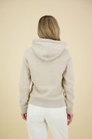 Embosed VL hoodie Beige