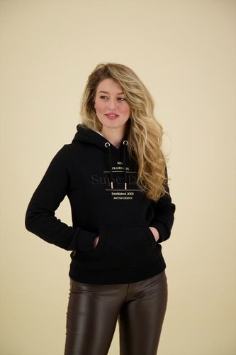 Superdry Hoodie Zwart