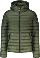 hooded fuji puffer Groen