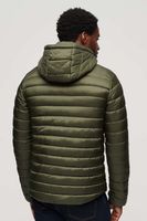 hooded fuji puffer Groen