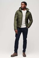 hooded fuji puffer Groen