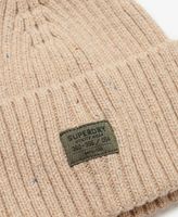 workwear knitted beanie Beige