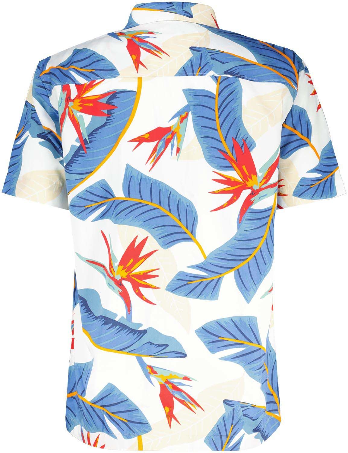 Superdry Overhemd Hawaii Blauw