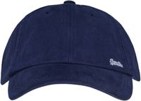 vintage embroidered cap Blauw