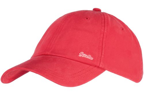 Superdry vintage emb cap Rood