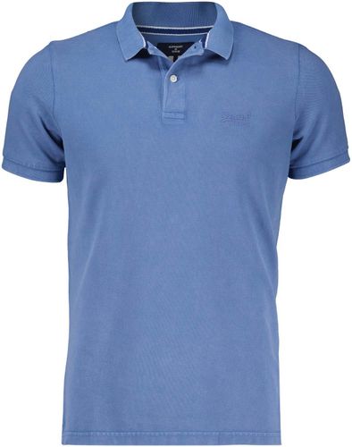 Superdry destroy polo Blauw